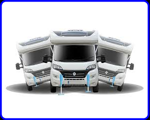 Motorhome automatic Hydraulic levelling systems